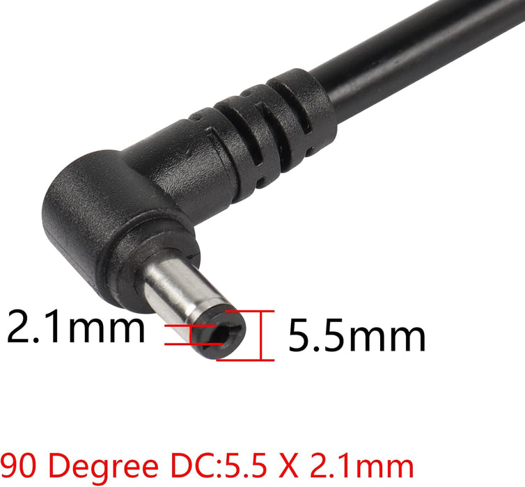 AC-DC Linear Power Supply 12V DC @ 500mA  2.1 x 5.5mm (+) center polarity